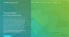 Desktop Screenshot of mattressrecyclingcouncil.org